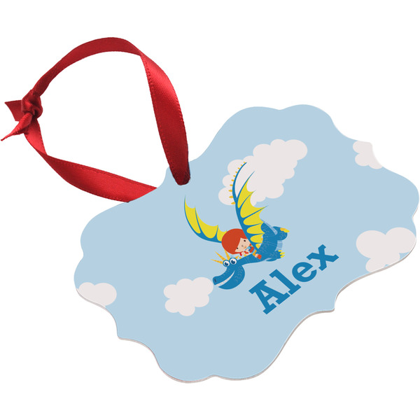 Flying a Dragon Christmas Ornament