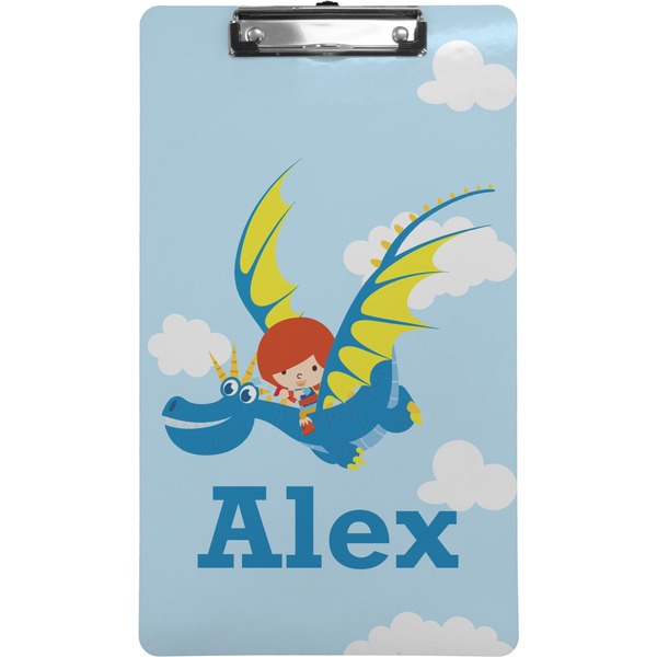 Custom Flying a Dragon Clipboard (Legal Size) (Personalized)