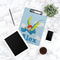 Flying a Dragon Clipboard - Lifestyle Photo