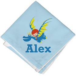 Flying a Dragon Cloth Napkin w/ Name or Text