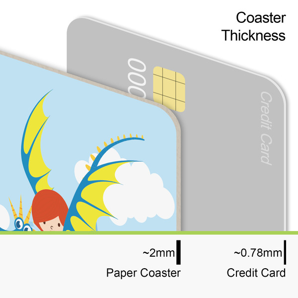Flying a Dragon Coaster Thickness