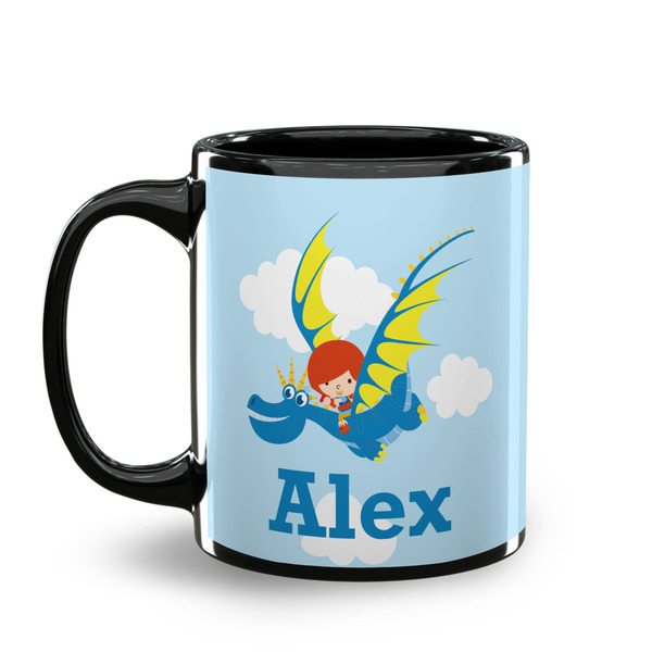 Flying a Dragon Coffee Mug - 11 oz - Black