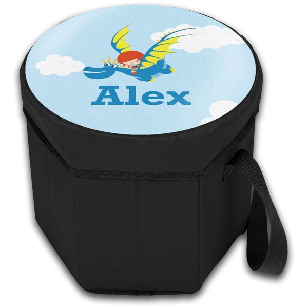 Flying a Dragon Collapsible Personalized Cooler & Seat (Closed)