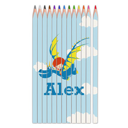 Flying a Dragon Colored Pencils (Personalized)