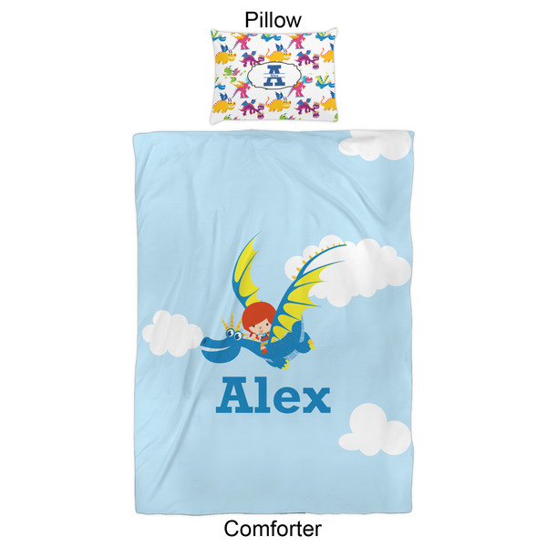 Flying a Dragon Comforter Set - Twin XL - Approval