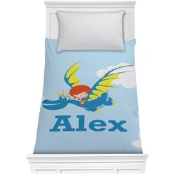 Flying a Dragon Comforter - Twin (Personalized)
