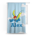 Flying a Dragon Curtain - 50"x84" Panel (Personalized)