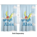 Flying a Dragon Curtain Panel - Custom Size (Personalized)