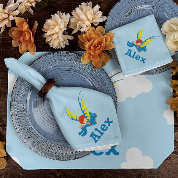 Flying a Dragon Dining Set