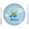 Flying a Dragon 10" Glass Lunch / Dinner Plates - Single or Set (Personalized)