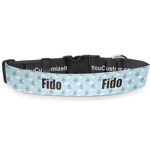 Flying a Dragon Deluxe Dog Collar - Extra Large (16" to 27") (Personalized)
