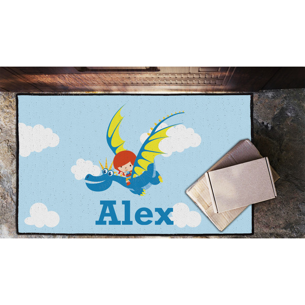 Flying a Dragon Door Mat - LIFESTYLE (Lrg)