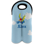 Flying a Dragon Wine Tote Bag (2 Bottles) (Personalized)