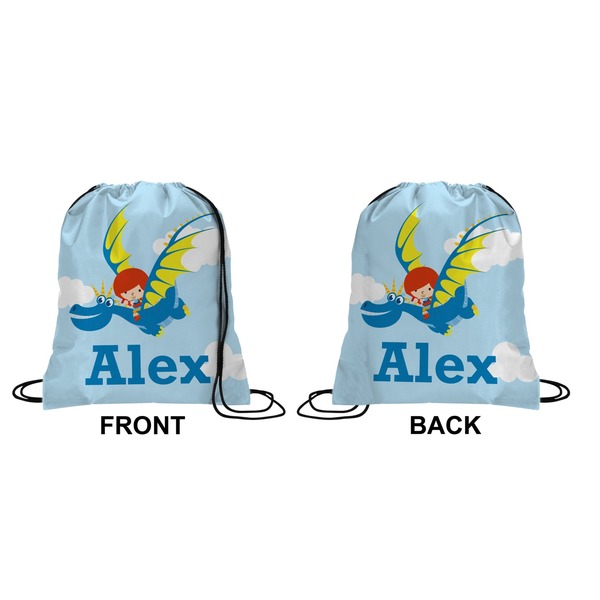 Flying a Dragon Drawstring Backpack