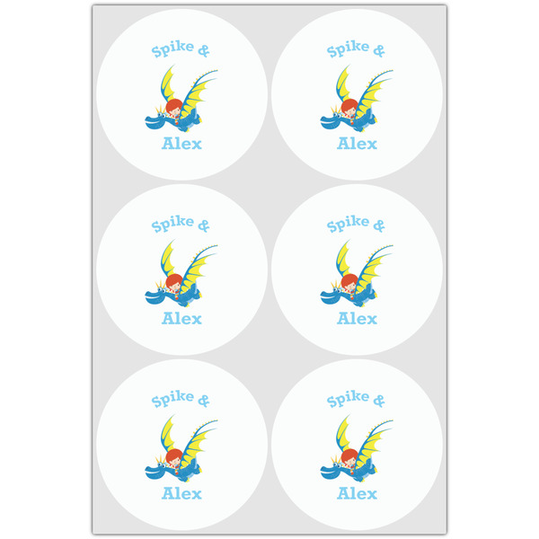 Flying a Dragon Drink Topper - XLarge - Set of 6