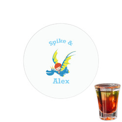Flying a Dragon Printed Drink Topper - 1.5" (Personalized)