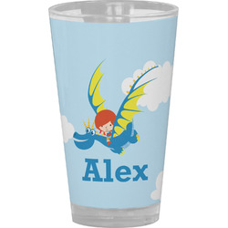 Flying a Dragon Pint Glass - Full Color (Personalized)