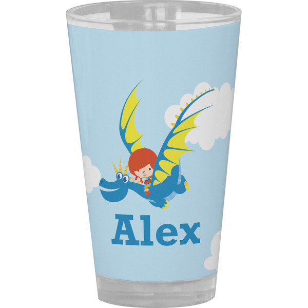 Custom Flying a Dragon Pint Glass - Full Color (Personalized)