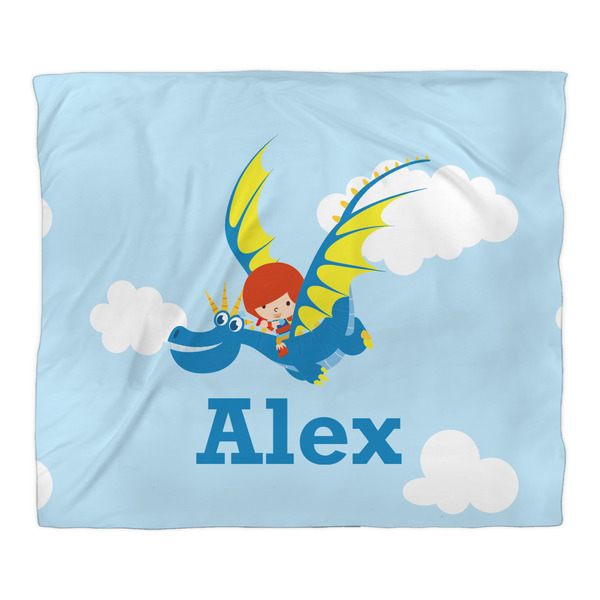 Flying a Dragon Duvet Cover - King - Front