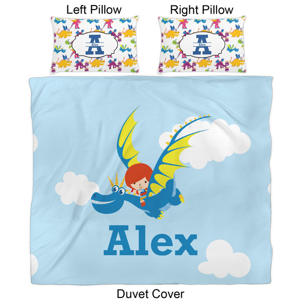 Flying a Dragon Duvet Cover Set - King - Approval