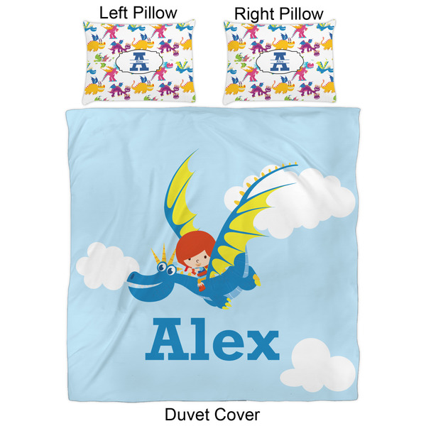 Flying a Dragon Duvet Cover Set - Queen - Approval