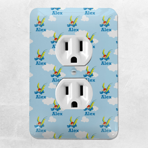 Flying a Dragon Electric Outlet Plate - LIFESTYLE