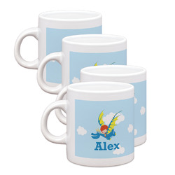 Flying a Dragon Single Shot Espresso Cups - Set of 4 (Personalized)