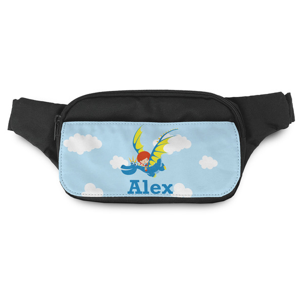 Custom Flying a Dragon Fanny Pack - Modern Style (Personalized)