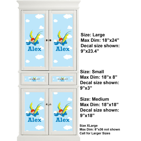 Flying a Dragon Full Cabinet (Show Sizes)