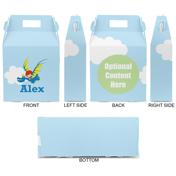 Flying a Dragon Gable Favor Box - Approval