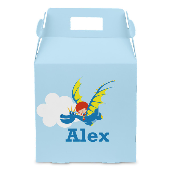Flying a Dragon Gable Favor Box - Front
