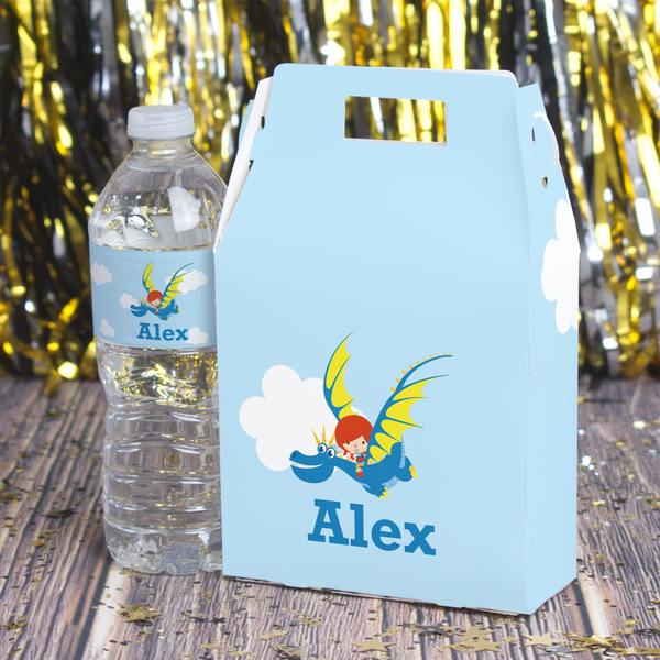 Flying a Dragon Gable Favor Box - In Context