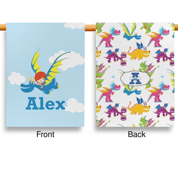 Flying a Dragon Garden Flags - Large - Double Sided - APPROVAL