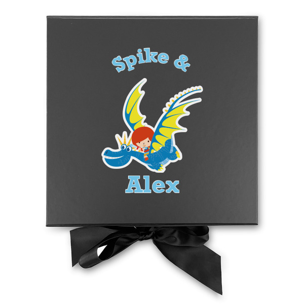 Flying a Dragon Gift Boxes with Magnetic Lid - Black - Approval