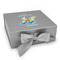 Flying a Dragon Gift Boxes with Magnetic Lid - Silver - Front