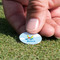 Flying a Dragon Golf Ball Marker - Hand