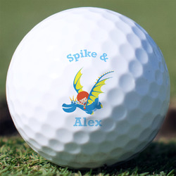 Flying a Dragon Golf Balls - Non-Branded - Set of 3 (Personalized)