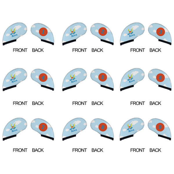 Flying a Dragon Golf Club Covers - APPROVAL (set of 9)