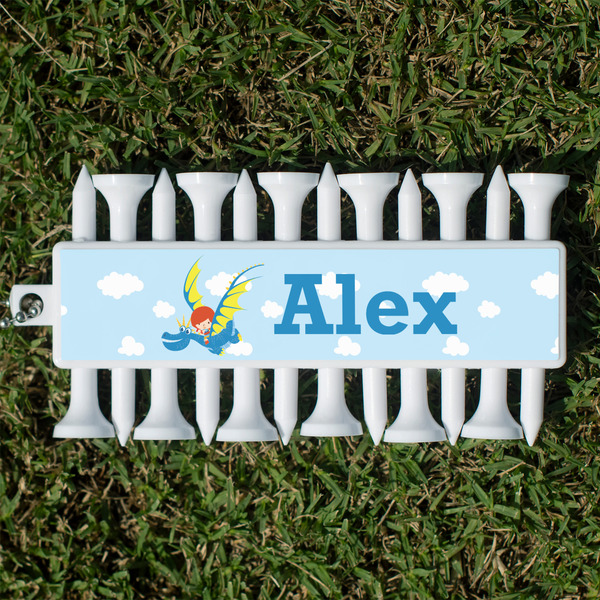 Custom Flying a Dragon Golf Tees & Ball Markers Set (Personalized)