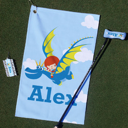 Flying a Dragon Golf Towel Gift Set (Personalized)