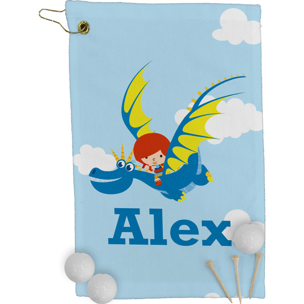Flying a Dragon Golf Towel (Personalized)