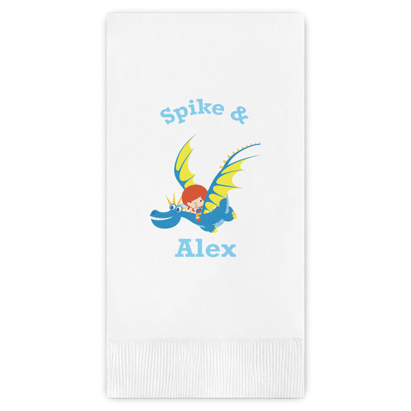 Custom Flying a Dragon Guest Paper Towels - Full Color (Personalized)