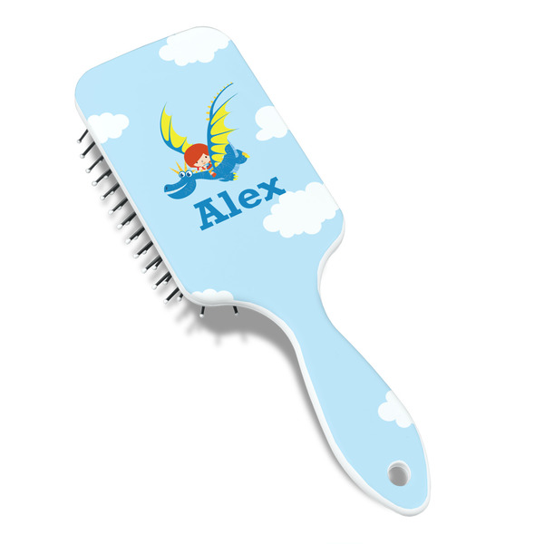 Flying a Dragon Hair Brush - Angle View