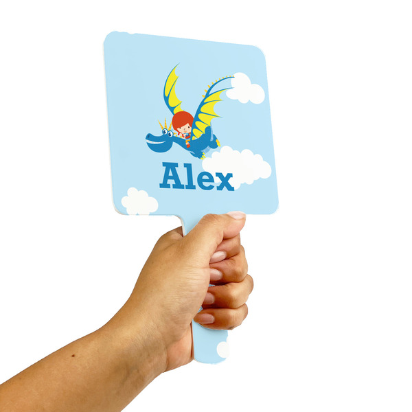 Flying a Dragon Hand Mirrors - Alt View