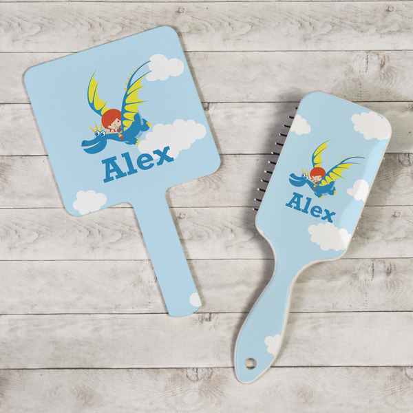 Flying a Dragon Hand Mirrors - In Context