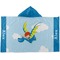 Flying a Dragon Hooded towel