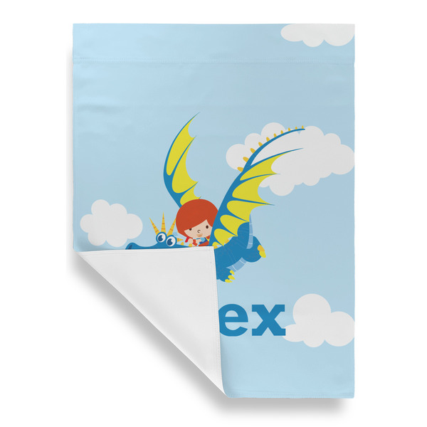 Flying a Dragon House Flags - Single Sided - FRONT FOLDED