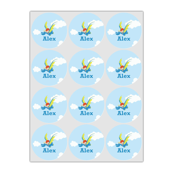 Flying a Dragon Icing Circle - Small - Set of 12