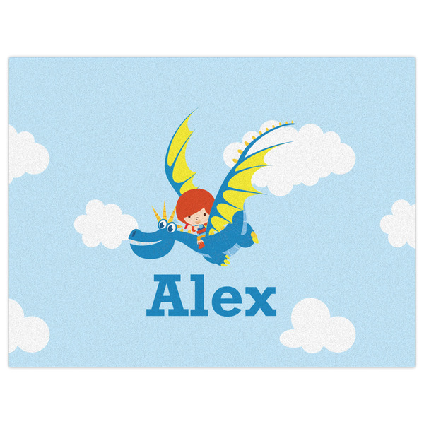 Flying a Dragon Indoor / Outdoor Rug - 6'x8' - Front Flat