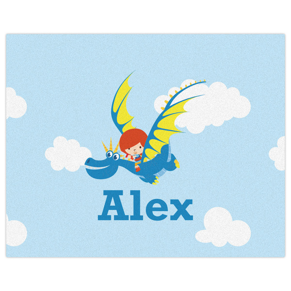 Flying a Dragon Indoor / Outdoor Rug - 8'x10' - Front Flat